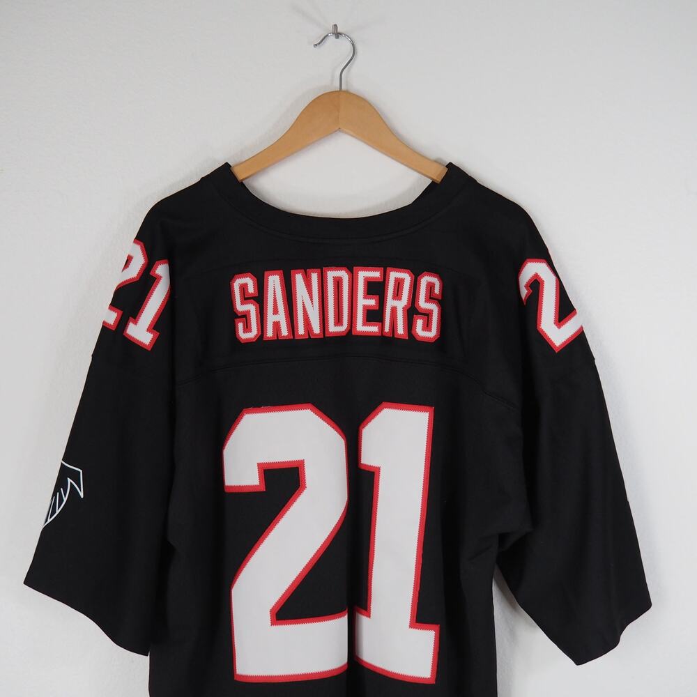 Mitchell & Ness Deion Sanders Falcons Jersey - Size: XXL